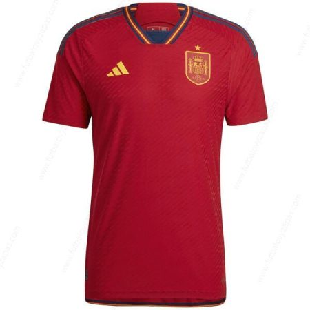 Futbalové tričko Španielsko Domáca Verzia pre hráča Futbalové košele 2022