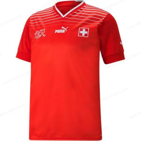 Futbalové tričko Švajčiarsko Domáca Futbalové košele 2022
