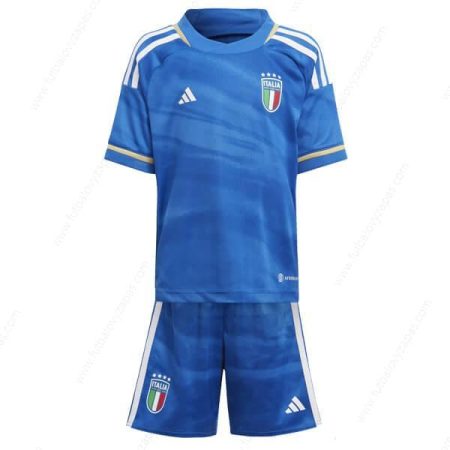 Futbalové tričko Taliansko Domáca Detská futbalová súprava 2023