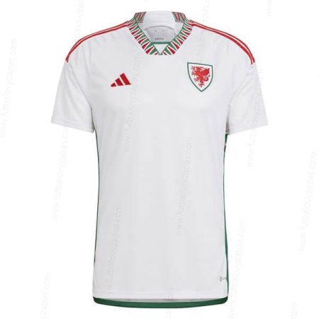 Futbalové tričko Wales Vonkajšia Futbalové košele 2022