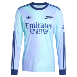 Futbalové tričko Arsenal Vonkajšia Long Sleeve Futbalové košele 2425