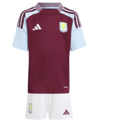 Futbalové tričko Aston Villa Domáca Detská futbalová súprava 24/25